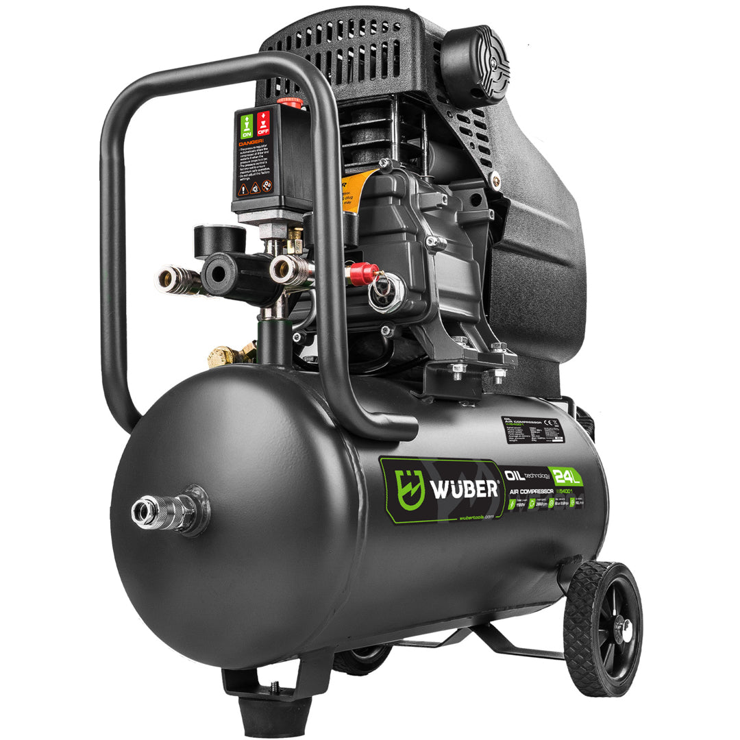 Kompresor olejowy 24 l 1100 W WUBER