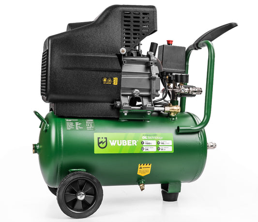Kompresor olejowy 24 l 1100 W WUBER