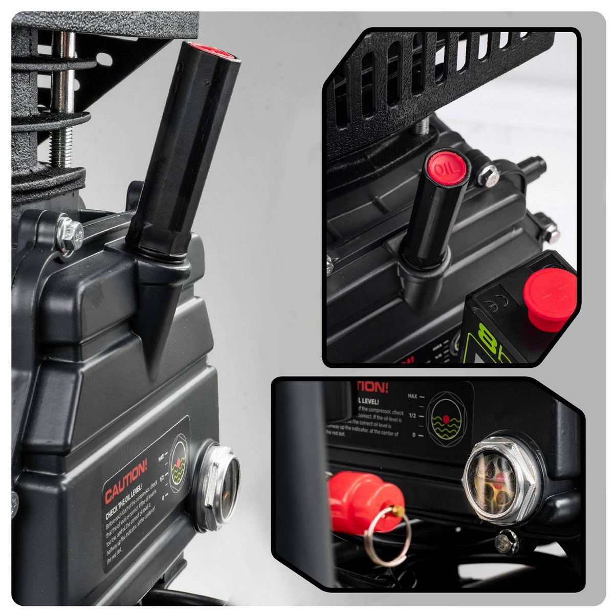 Kompresor olejowy 8 bar 50 l 1500 W WUBER