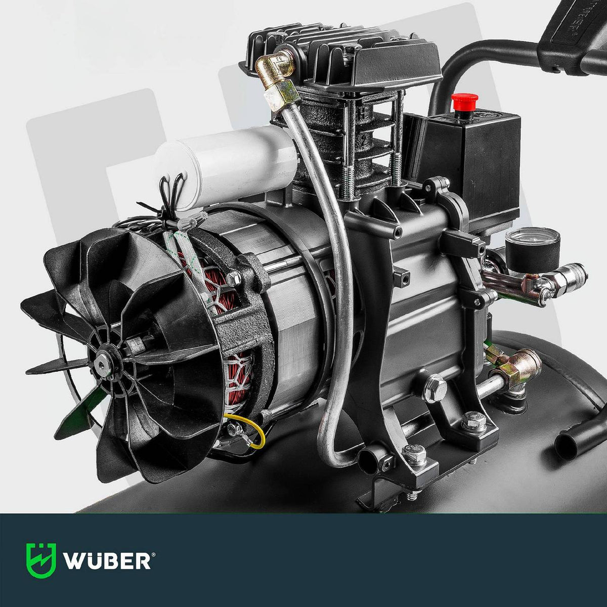 Kompresor olejowy 8 bar 50 l 1500 W WUBER