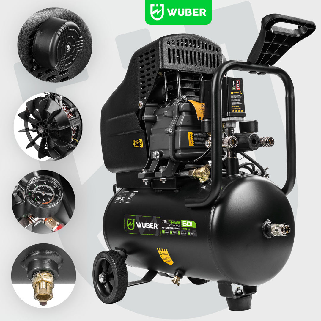 Kompresor olejowy 50 l 1500 W WUBER