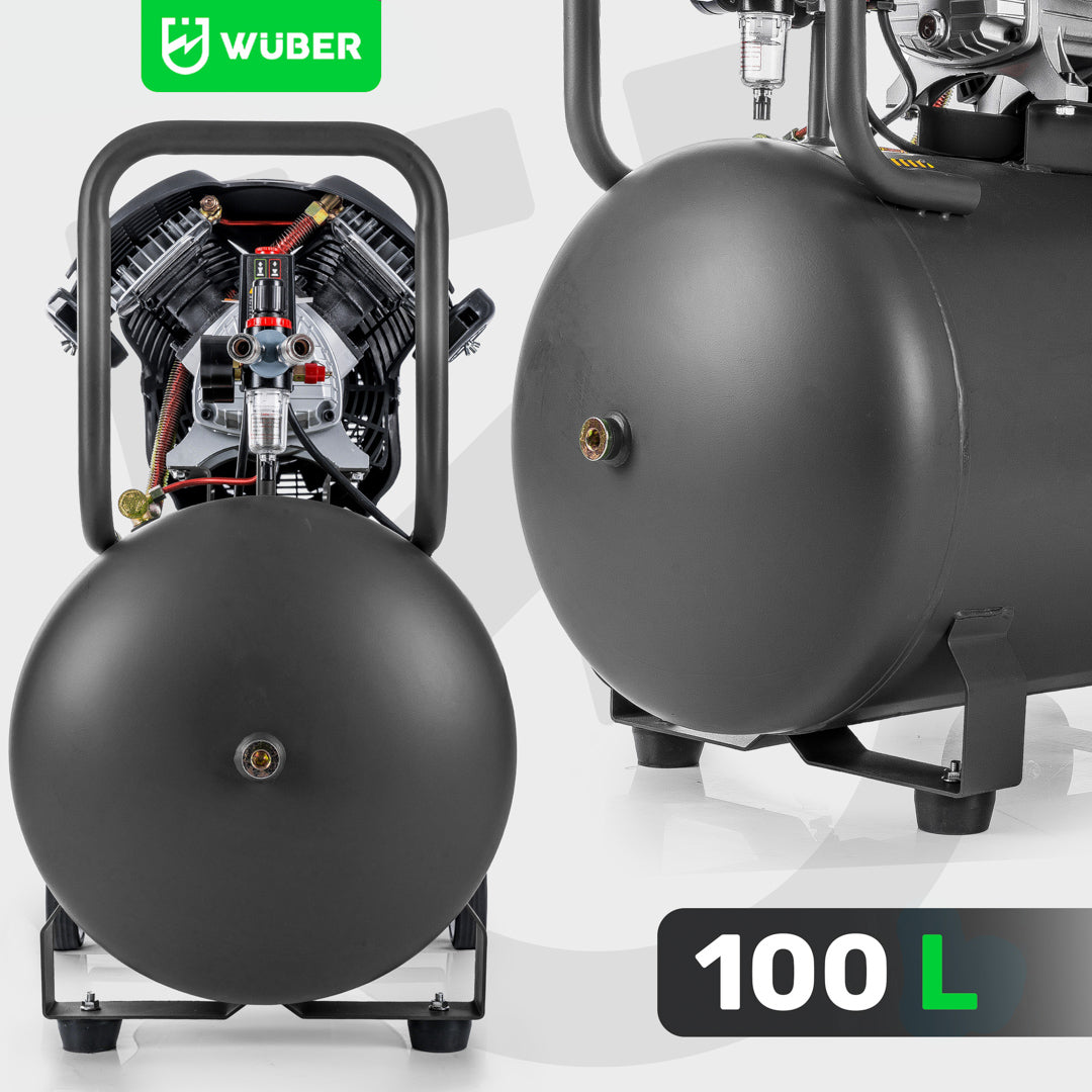 Kompresor olejowy 100 l 2000 W WUBER