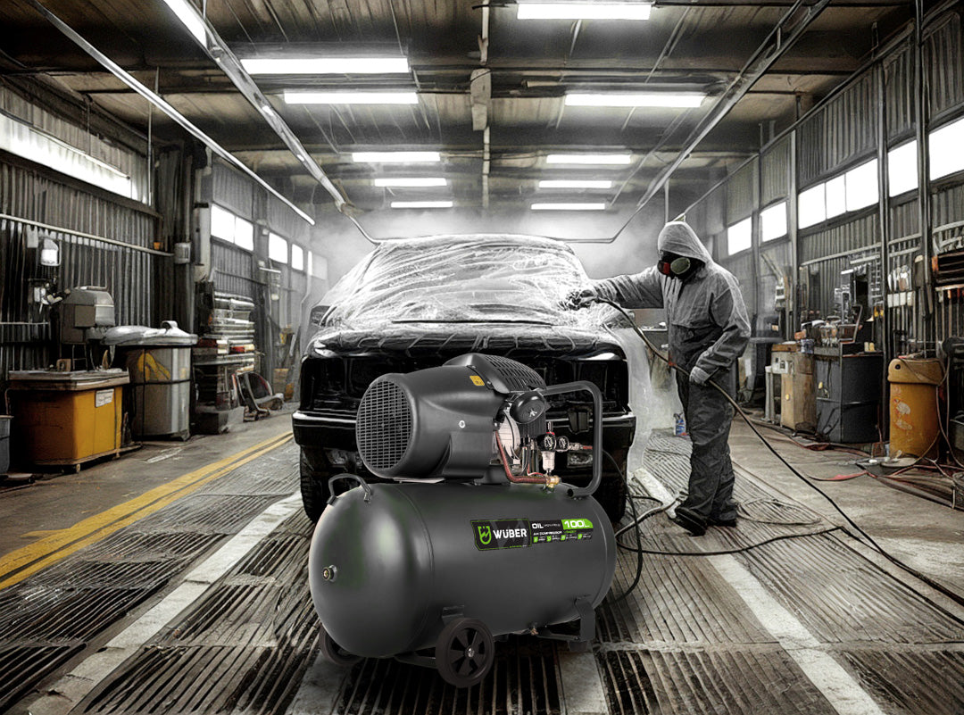 Kompresor olejowy 100 l 2000 W WUBER