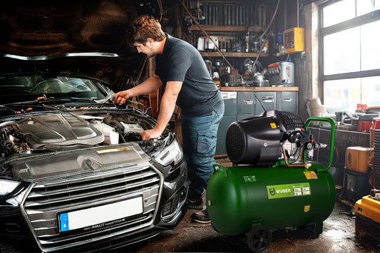 Kompresor olejowy 100 l 2000 W WUBER