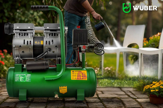 Kompresor bezolejowy 9 l 550 W WUBER