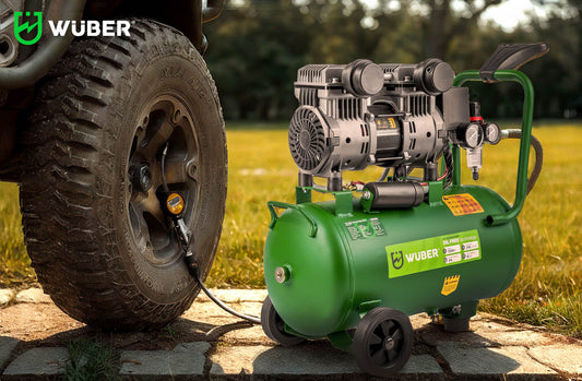 Kompresor bezolejowy 24 l 1200 W WUBER