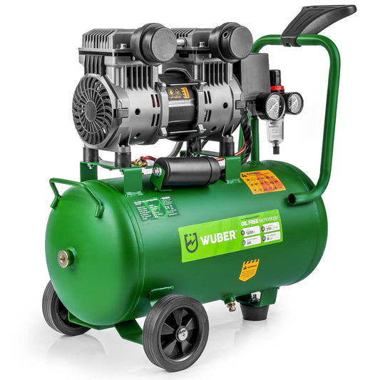 Kompresor bezolejowy 24 l 1200 W WUBER