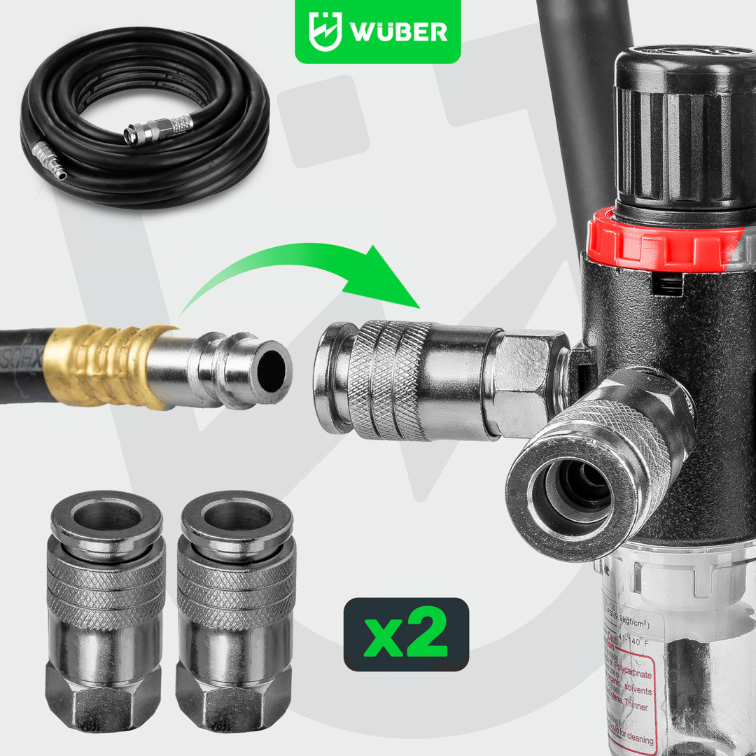 Kompresor bezolejowy 50 l 1500 W WUBER
