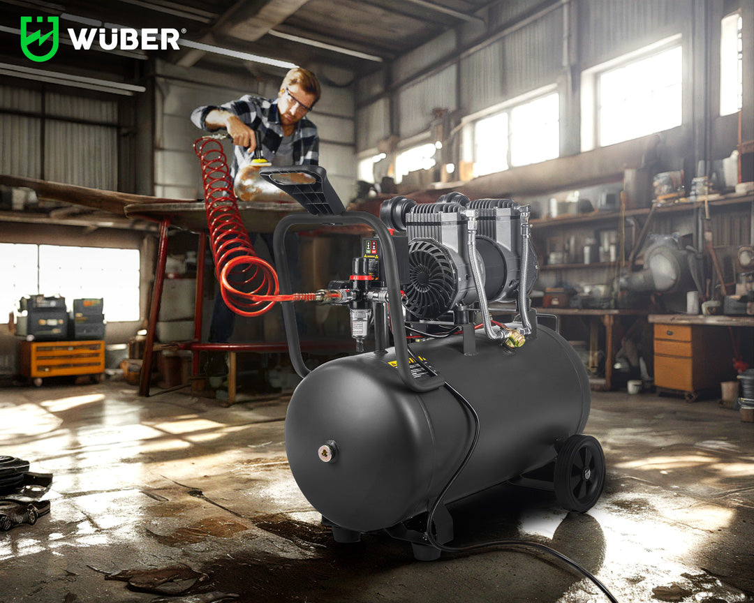 Kompresor bezolejowy 50 l 1500 W WUBER