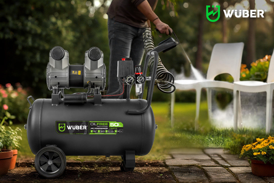 Kompresor bezolejowy 50 l 1500 W WUBER