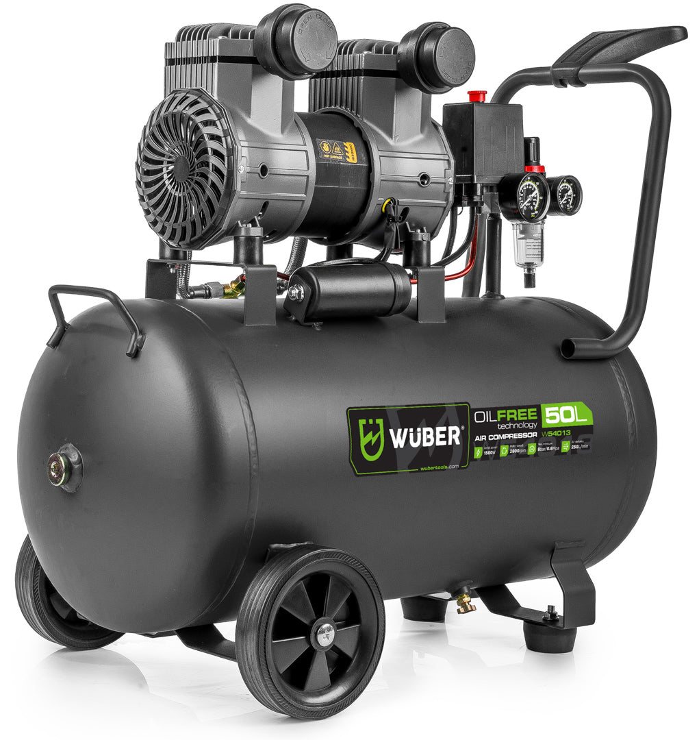 Kompresor bezolejowy 50 l 1500 W WUBER