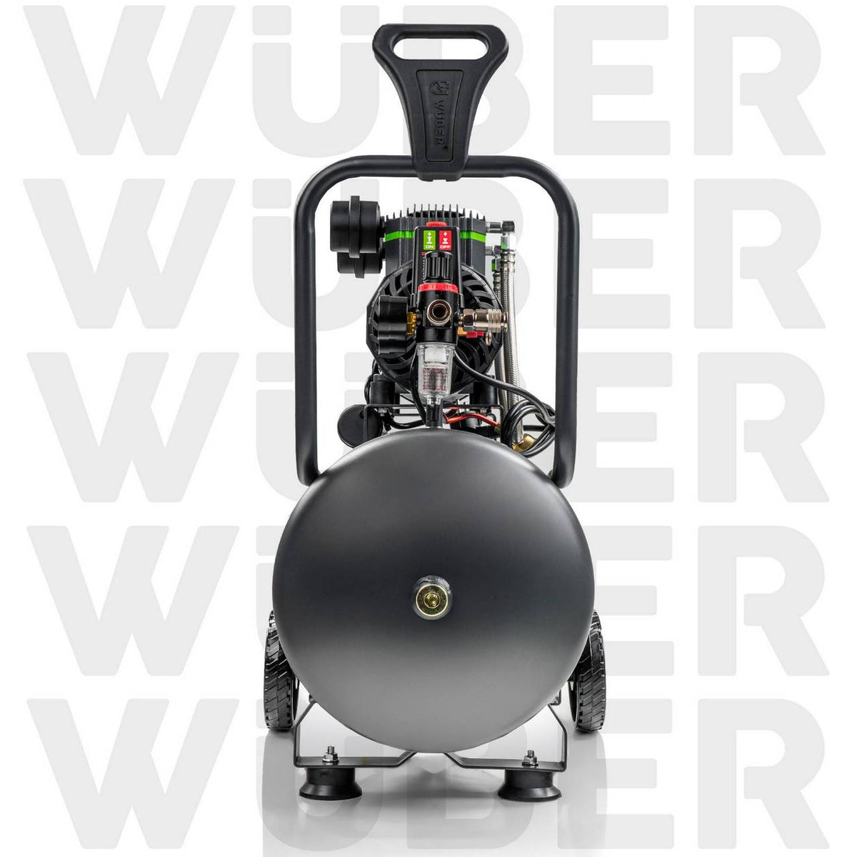 Kompresor bezolejowy 8 bar 50 l 1500 W WUBER