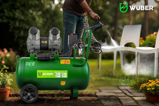 Kompresor bezolejowy 50 l 1500 W WUBER
