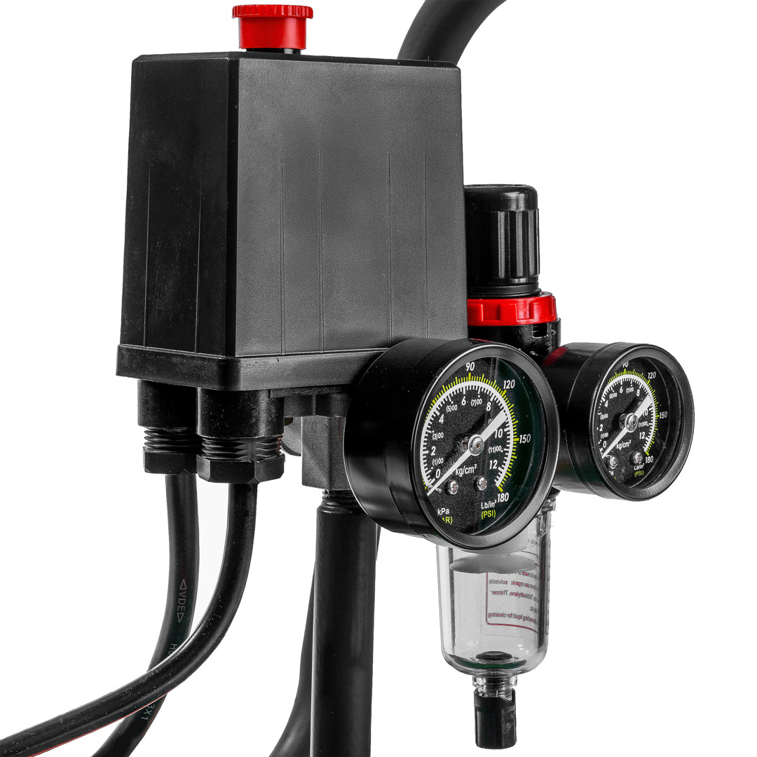 Kompresor bezolejowy 50 l 1600 W 4 cylindry WUBER