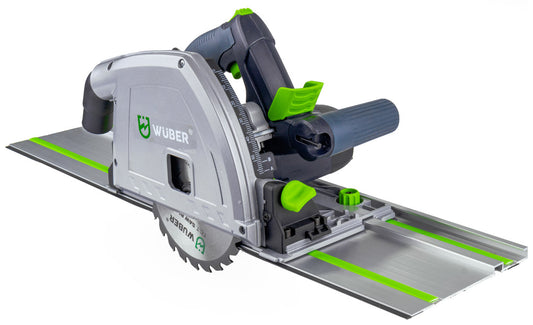 Pilarko-zagłębiarka do drewna 2400 W +2 szyny WUBER