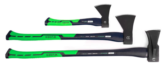 Zestaw 3 siekier fiberglass WUBER