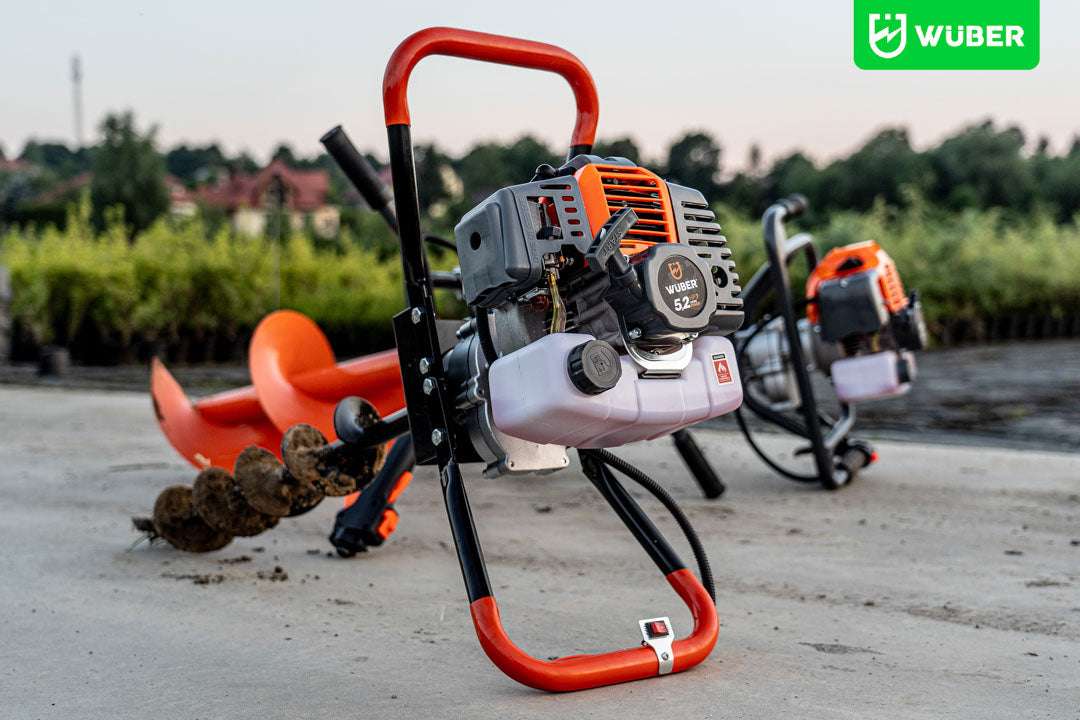 Silnik do wiertnicy spalinowej 5,2 KM +przedłużka WUBER