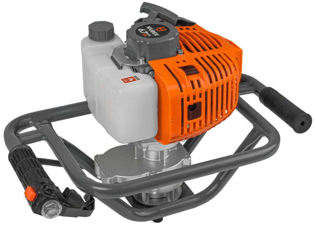 Spalinowa wiertnica glebowa 6,7 KM +3 wiertła i przedłużka WUBER