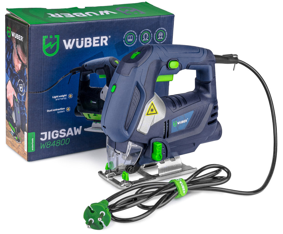 Wyrzynarka do drewna z laserem 1200 W WUBER