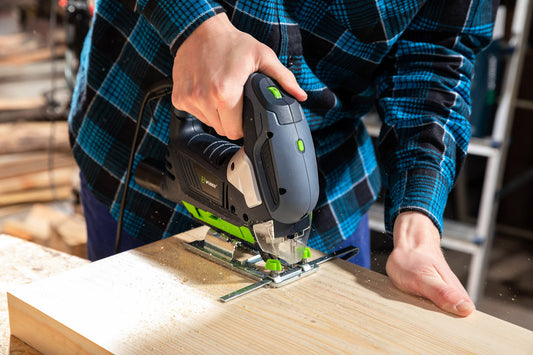 Wyrzynarka do drewna z laserem 1200 W WUBER