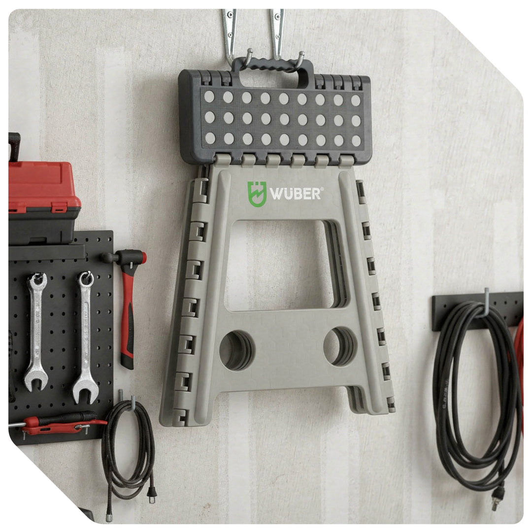 Taboret warsztatowy 150 kg 39 cm WUBER