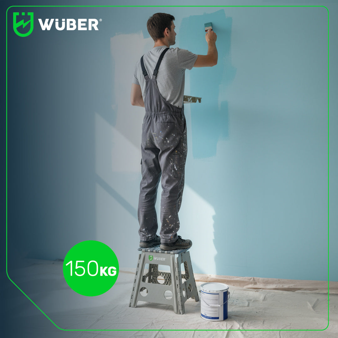 Taboret warsztatowy 150 kg 39 cm WUBER