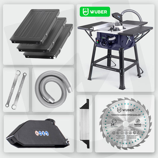 Piła stołowa przecinarka do drewna 3100 W WUBER