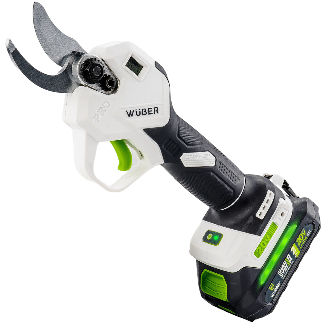 Sekator akumulatorowy nożyce 20V [Zestaw: Bateria 2.0 Ah i Ładowarka] WUBER