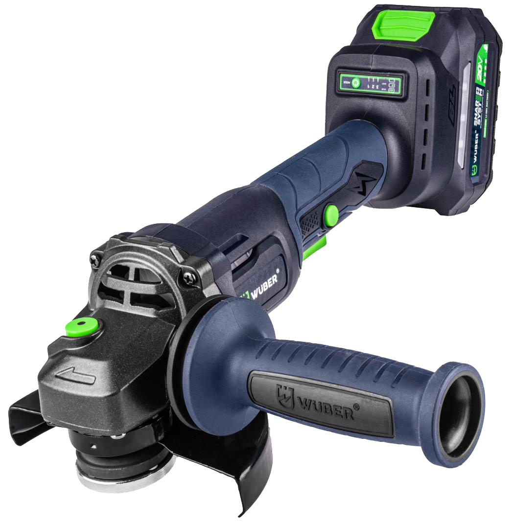 Szlifierka kątowa akumulatorowa 20 V średnica 125 mm WUBER