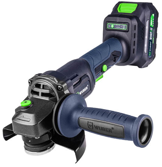 Szlifierka kątowa akumulatorowa 20 V średnica 125 mm WUBER