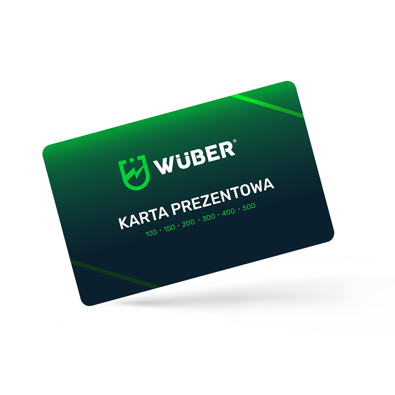 Karta prezentowa od 100 do 500 zł
