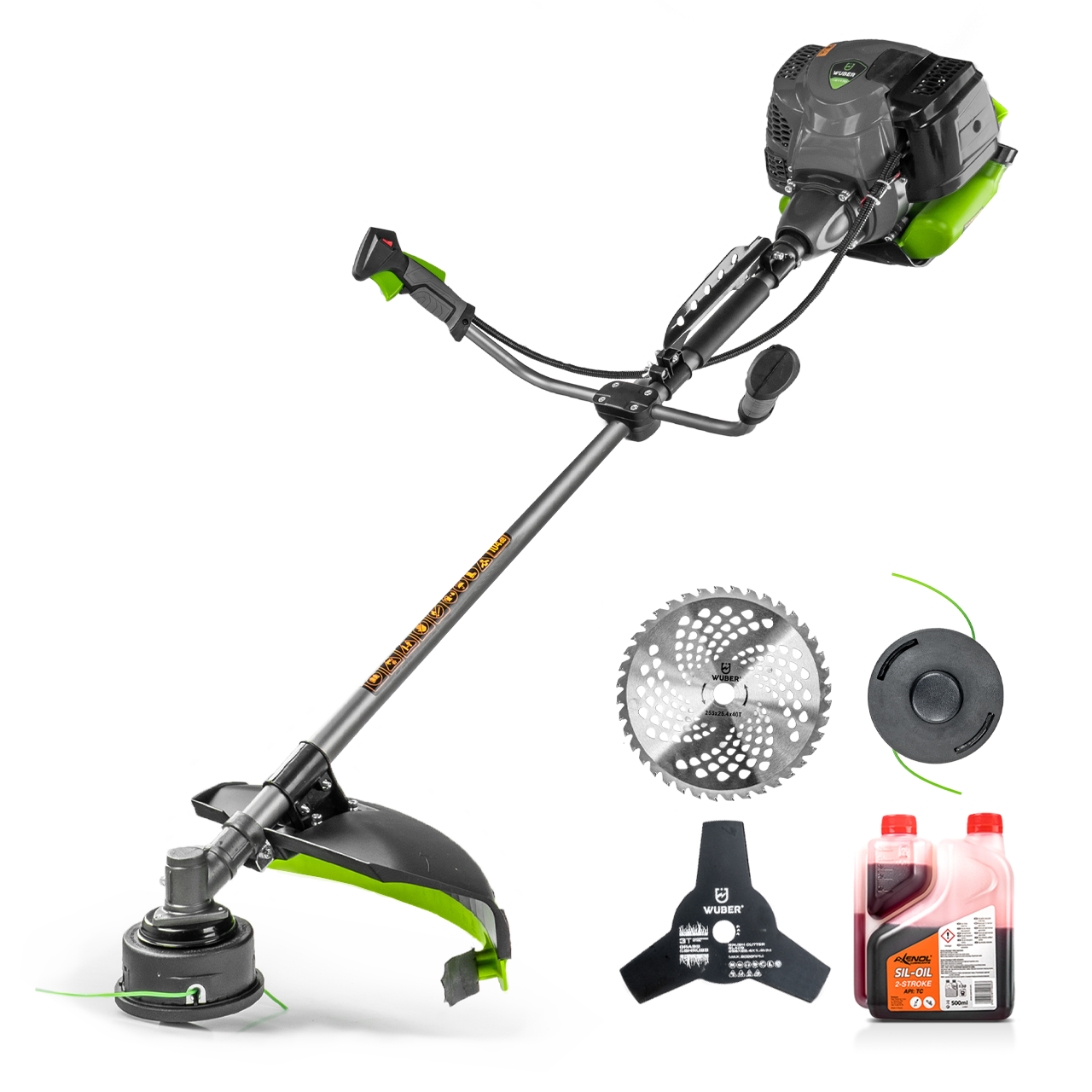 Podkaszarka spalinowa 1450 W 3w1 WUBER