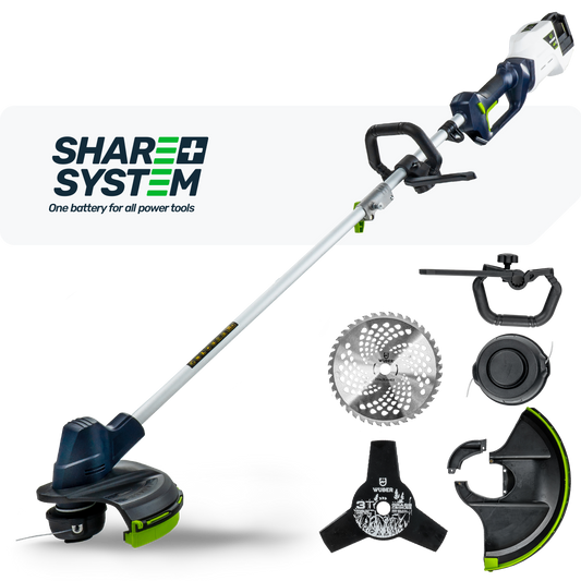 Akumulatorowa podkaszarka 3W1 Share+ System 2x20 V SOLO WUBER