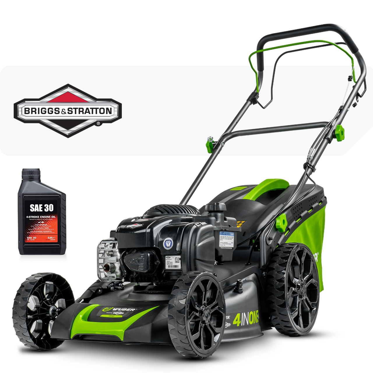 Kosiarka spalinowa Briggs & Stratton 46 cm z napędem WUBER