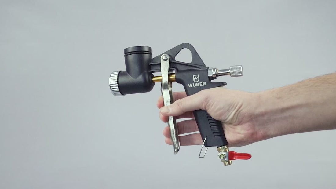 Pistolet pneumatyczny wygodny do długotrwałej pracy