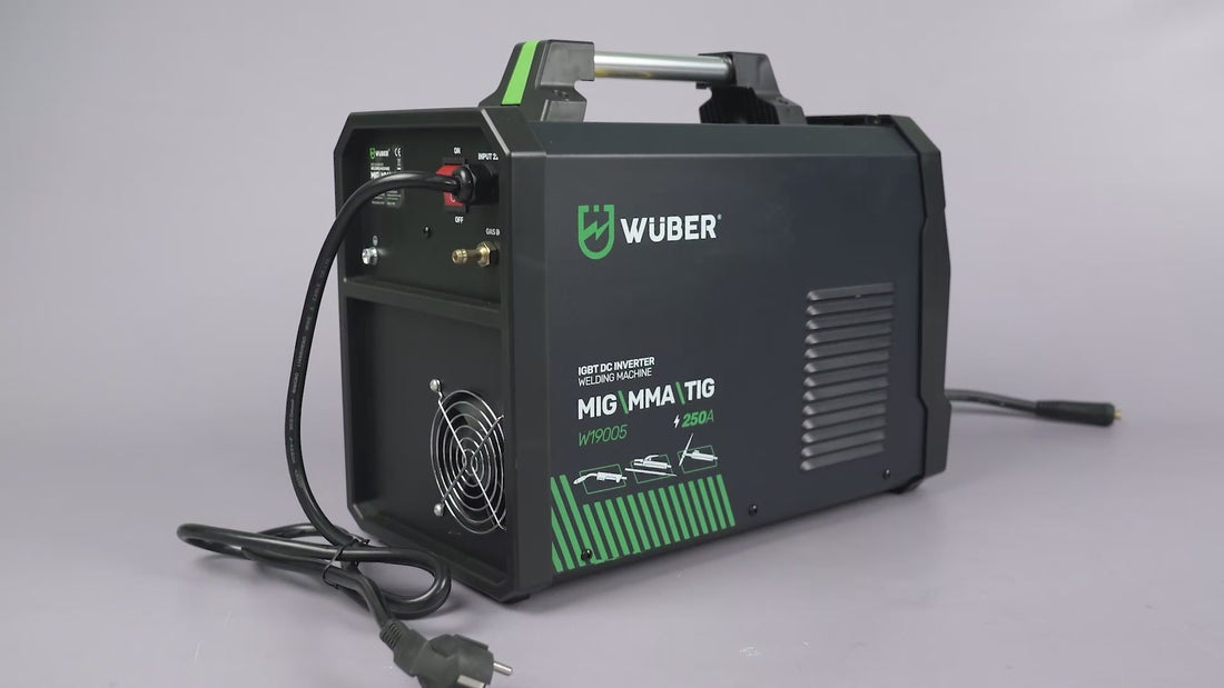 Uruchamianie spawarki 250 A W19005 WUBER
