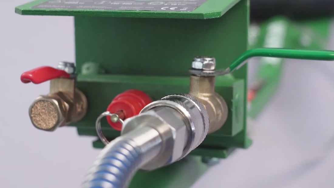 Dwa zawory (wlotowy i wylotowy) w podnośniku bałwanku W22006 WUBER