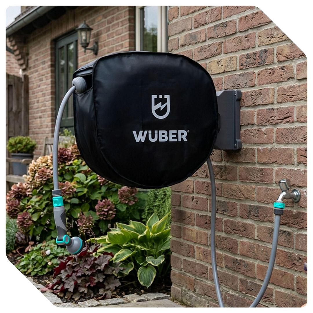 Pokrowiec na zwijak do węża ogrodowego zwijacz 30 m WUBER