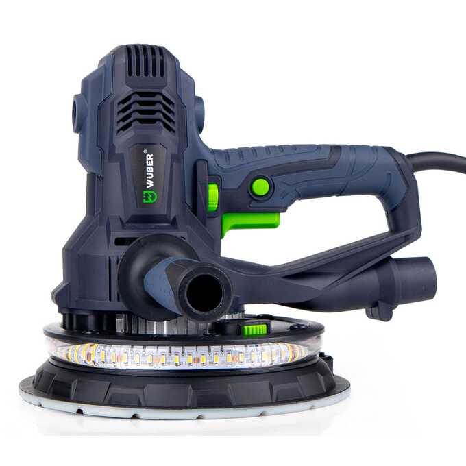 SZLIFIERKA DO GIPSU GŁADZI 180MM PRO Z TAŚMĄ LED