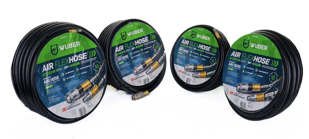 亀 Wąż pneumatyczny 6x13 20m WUBER | wubertools.pl